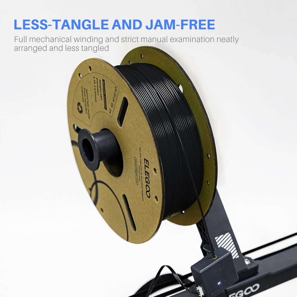 PLA Filament Black 10 kg - Image 4