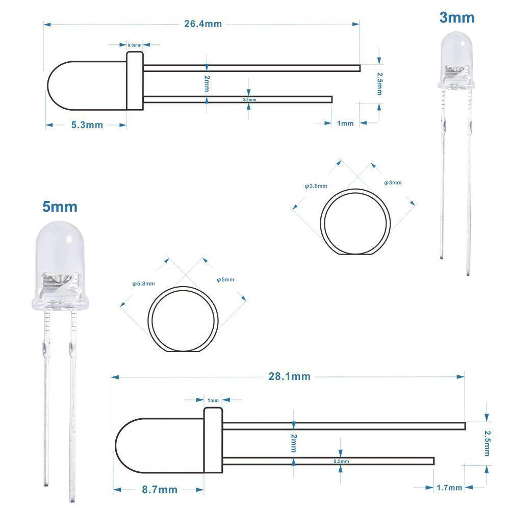 3mm and 5mm LED Kit - Image 5