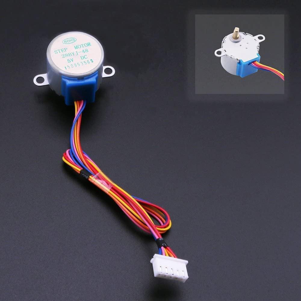 28BYJ-48 ULN2003 5V Stepper Motor (5 Sets) - Image 3
