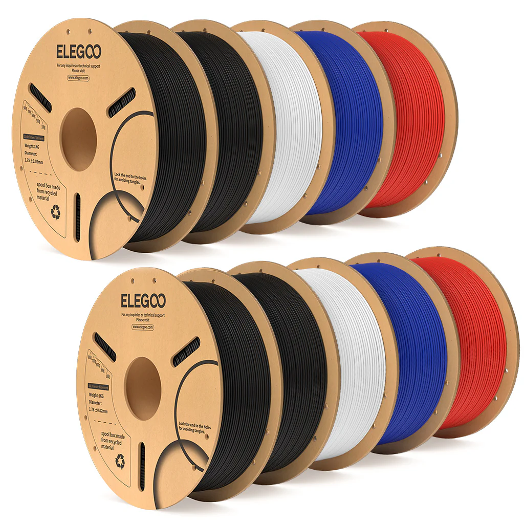 PLA Filament 4 Colors 10 kg
