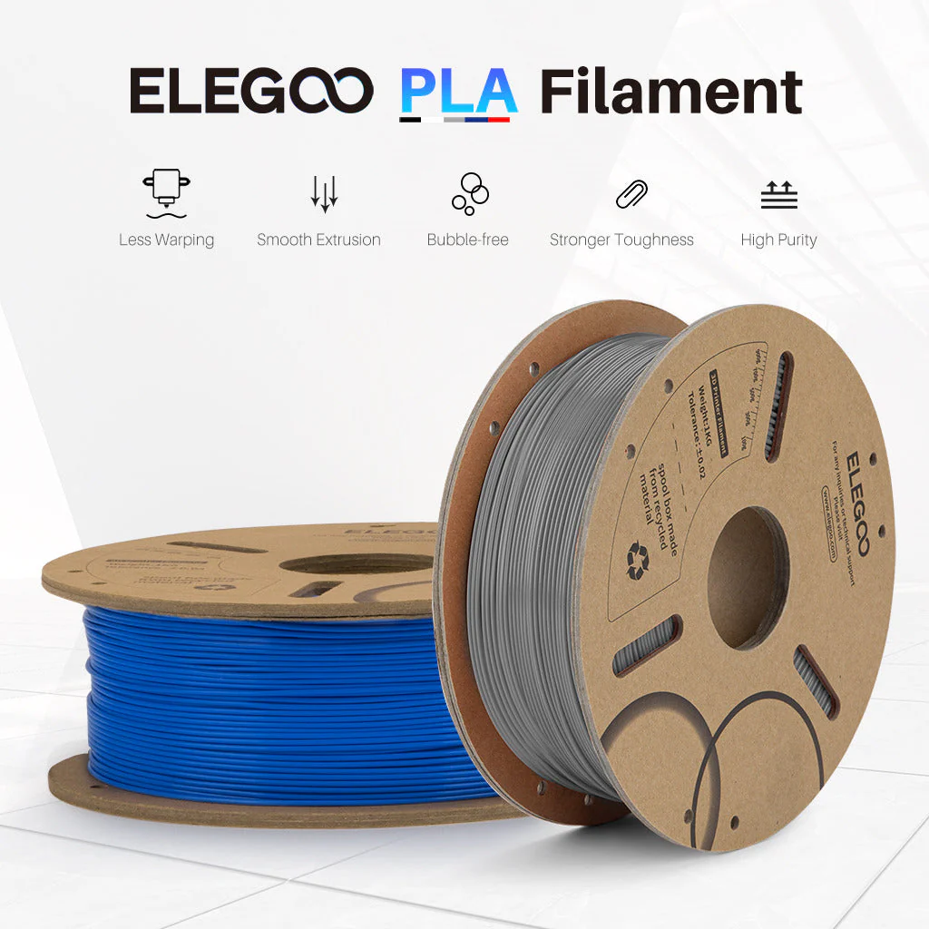 PLA Filament 4 Colors 10 kg - Image 2