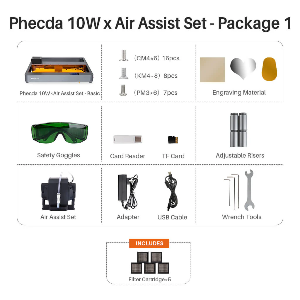 【Pre-owned】Phecda Laser Engraver & Cutter - Image 4