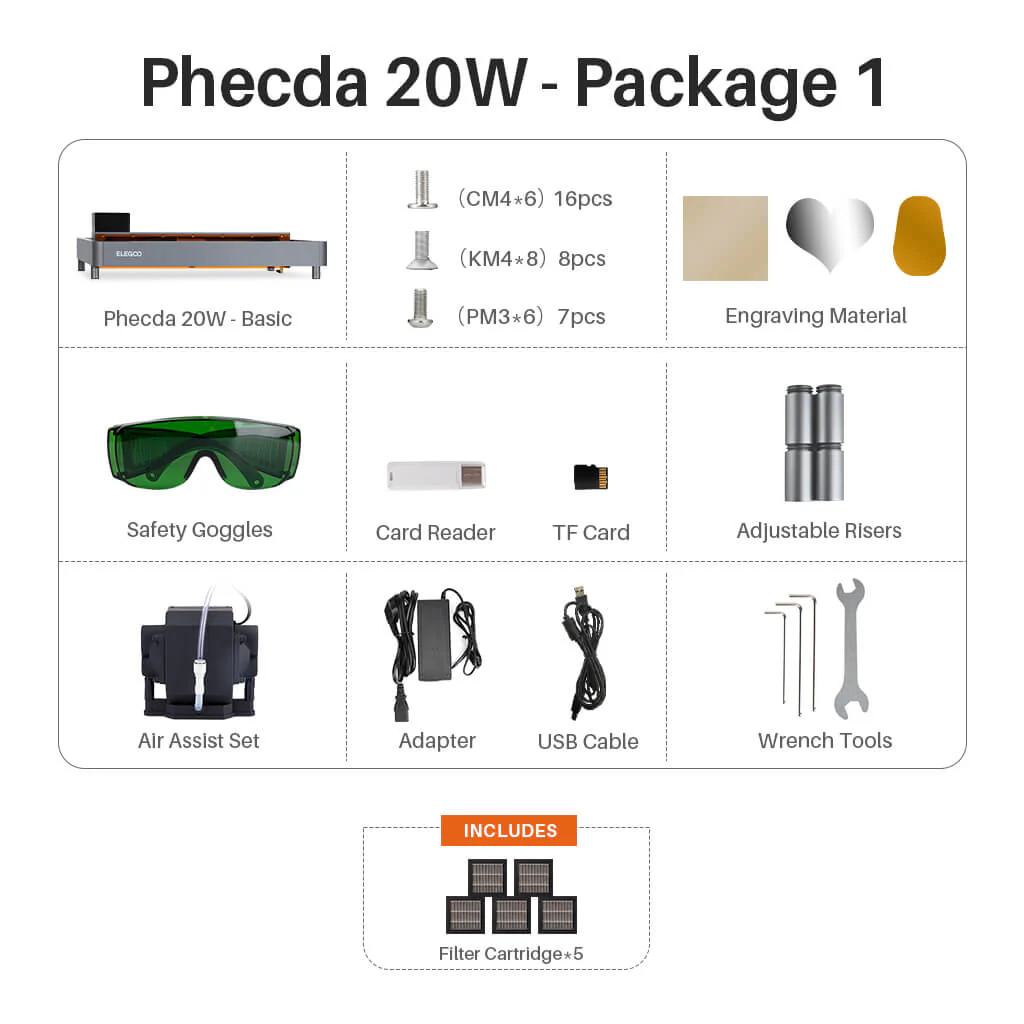 【Pre-owned】Phecda Laser Engraver & Cutter - Image 7