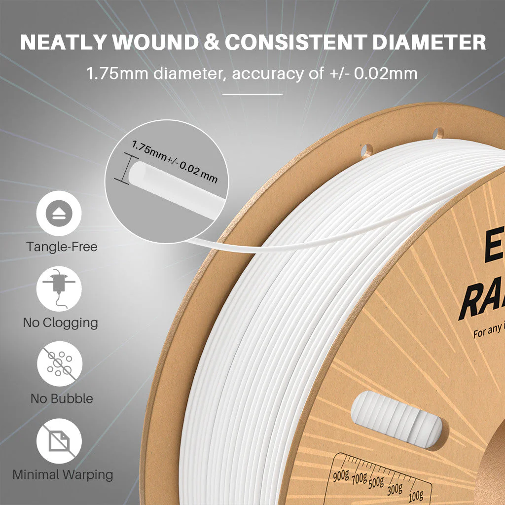 RAPID PLA Plus Filament 4 Colors 10 kg - Image 4